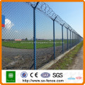 Fournisseur de clôtures de sécurité de chaine de couleur verte